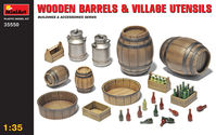 Wooden Barrels and Village utensils