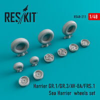 Harrier GR.1/GR.3/AV-8A/FRS.1/Sea Harrier  wheels set - Image 1