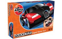 Bugatti Veyron Black/Red (Quickbuild)