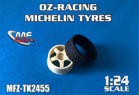 OZ-Racing + Michelin Tyres for Hasegawa Focus RS WRC
