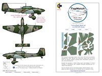 Junkers Ju-87 B/G/R Stuka - camouflage pattern paint masks (for Trumpeter kits) - Image 1