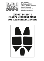 D.520C.1 Canopy airbrush mask - Image 1