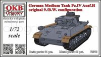 German Medium Tank Pz.IV Ausf.H, original 9./B.W. configuration - Image 1